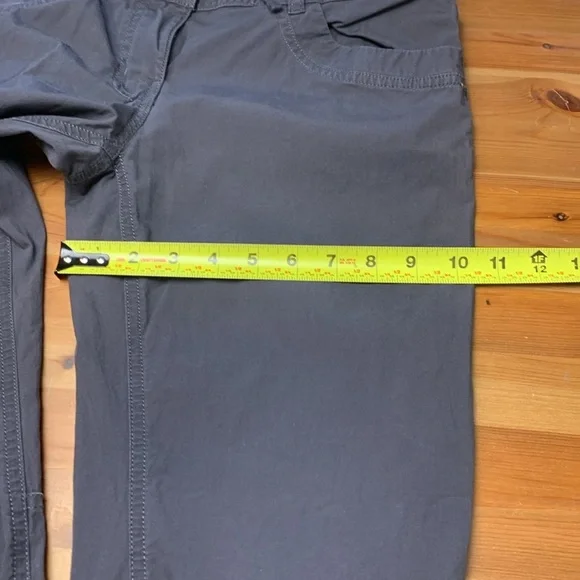 MEC Organic Cotton Technical Hiking Pants, Convertible , Blue/Gray - Picture 16 of 16